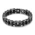 Herren Edelstahl fahrradkette motorradkette brushed schwer breit biker glieder link panzerkette kettenarmband uniqal